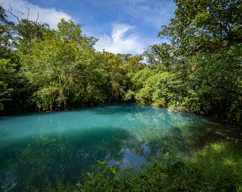 The Blue Pond in Rio Celeste